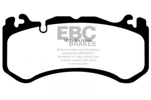 EBC Orangestuff Brake Pad Sets ED93038