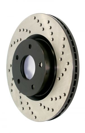 Stoptech Drilled Sport Brake Rotors 128.40080L