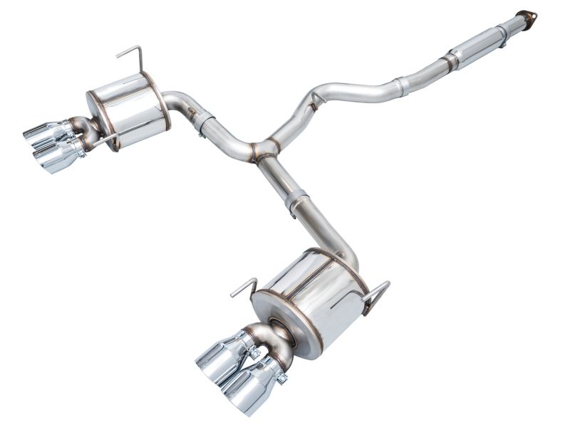 Borla 140907: 2022 Subaru WRX 2.4L Turbo at MT AWD S-Type Catback Exhaust Polished Tips