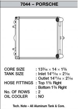 CSF Radiators - Aluminum 7044