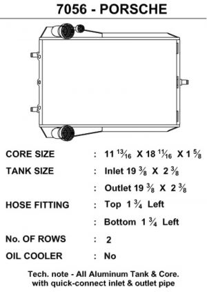 CSF Radiators - Aluminum 7056