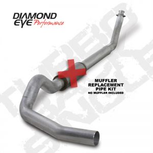 Diamond Eye Performance Turbo Back Exhaust Kit AL K5216A-RP