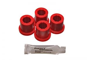 Energy Suspension Spring/Shackle Bush - Red 8.2109R