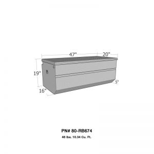 Westin Brute Chest Box 80-RB674