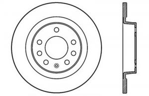 Stoptech Drilled Sport Brake Rotors 128.62094L