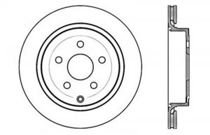 Stoptech Drilled Sport Brake Rotors 128.62113L