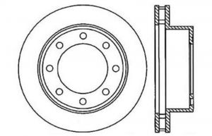 Stoptech Drilled Sport Brake Rotors 128.65086L