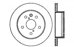 Stoptech Drilled Sport Brake Rotors 128.44141L