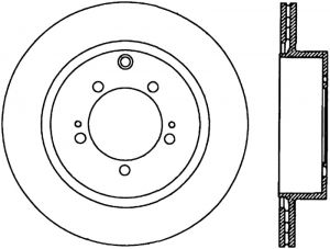 Stoptech Slot & Drill Brake Rotors 127.46075CL