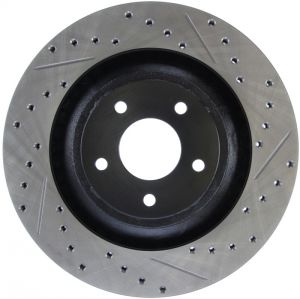 Stoptech Slot & Drill Brake Rotors 127.63072L