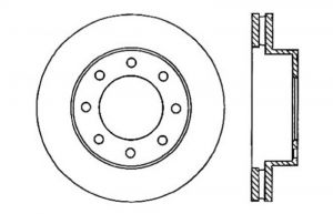 Stoptech Drilled Sport Brake Rotors 128.66059L