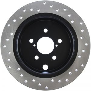 Stoptech Drilled Sport Brake Rotors 128.47033R