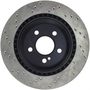 Stoptech Drilled Sport Brake Rotors 128.35063L