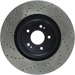 Stoptech Drilled Sport Brake Rotors 128.46076L