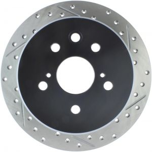 Stoptech Slot & Drill Brake Rotors 127.44142L