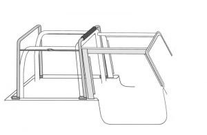 Rampage Soft Top Hardware 69999