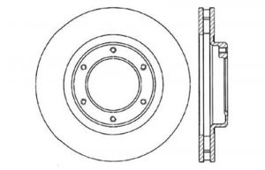 Stoptech Slot & Drill Brake Rotors 127.44093R