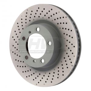 SHW Performance Drilled-Dimpled MB Rotors PFL39971