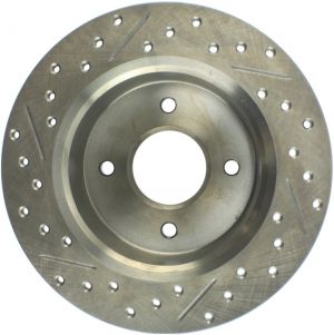 Stoptech Slot & Drill Brake Rotors 127.42014L