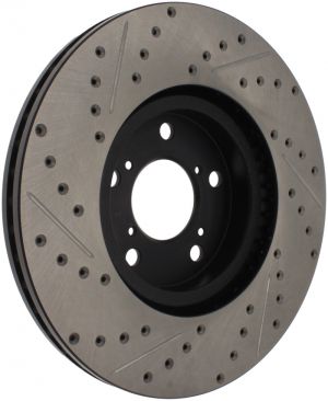 Stoptech Slot & Drill Brake Rotors 127.40071L