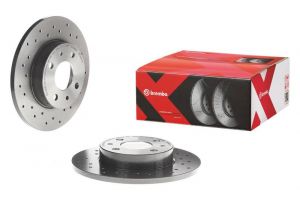 Brembo OE Drilled UV Coated Rotors 09.5166.1X