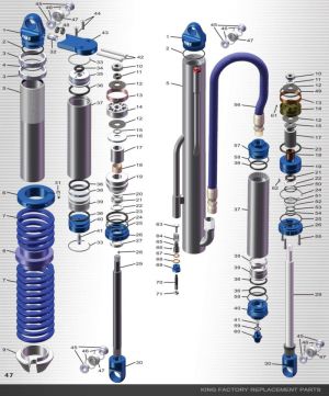 King Shocks Fittings & Hardware 20SJ108-001