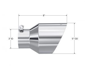 MBRP Univ Exhaust Tips SS T5187