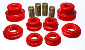 Energy Suspension Subframe Bushings - Red 3.4169R