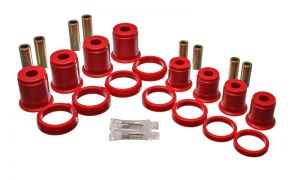 Energy Suspension Cntrl Arm Bushings - Red 2.3101R