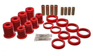 Energy Suspension Cntrl Arm Bushings - Red 2.3102R