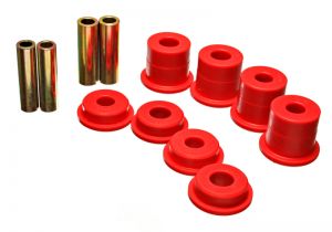 Energy Suspension Subframe Bushings - Red 4.4116R