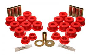 Energy Suspension Cntrl Arm Bushings - Red 8.3107R