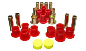 Energy Suspension Cntrl Arm Bushings - Red 5.3139R