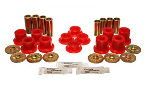 Energy Suspension Cntrl Arm Bushings - Red 5.3125R