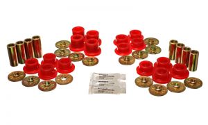 Energy Suspension Cntrl Arm Bushings - Red 5.3126R