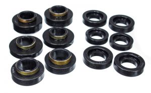 Energy Suspension Body Mounts - Black 3.4101G