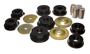 Energy Suspension Subframe Bushings - Black 5.4114G