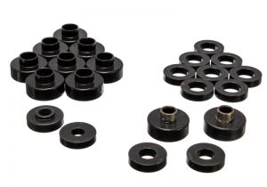 Energy Suspension Body Mounts - Black 2.4103G