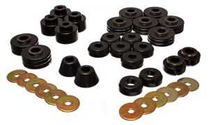 Energy Suspension Body Mounts - Black 3.4147G