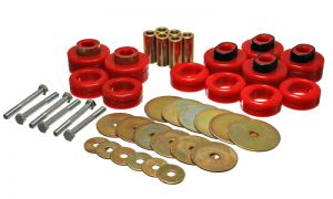 Energy Suspension Body Mounts - Red 5.4116R