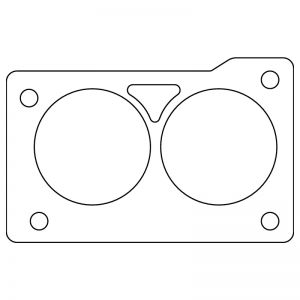 Cometic Gasket Throttle Body Gaskets C15016-031