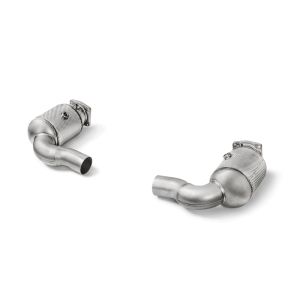 Akrapovic Link Pipe Set - SS L-PO/SS/2H